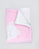 Cobija Burbuja Ovejera Rosa El Bebé Feliz Pink